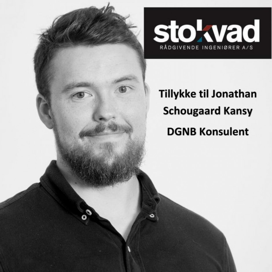 Nyuddannet DGNB konsulent hos Stokvad