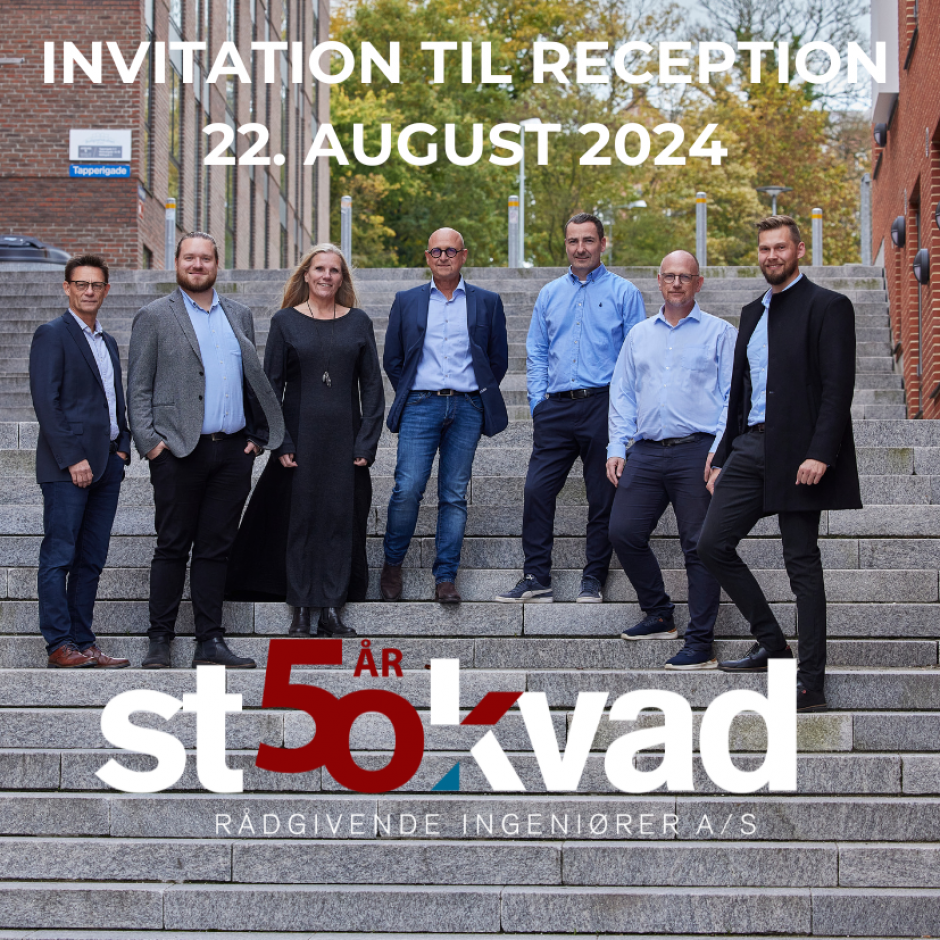 Invitation til reception 22. august 2024 